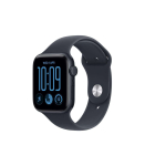 Apple Watch SE 3 5G 44mm Midnight Alu, Blue Sport Band - M/L
