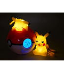 TF POKEMON LIGHT-UP ALARM CLOCK & PIKACHU 9CM