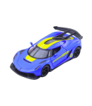 Sports Car Metal Race Drive Opening Doors Blue 1:32