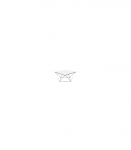 Diivanilaud SILVER A II valge marmor 80X80