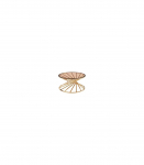 Diivanilaud OTTAVIA A merevaik/kuldne 80cm