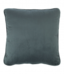 Padi VELVET 45x45cm, hall, 100% pol&uuml;ester, kangas 316