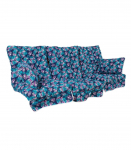 Kiigepadjad ROMA 108x56x10cm, 3tk, 80% puuvill, 20% pol&uuml;ester