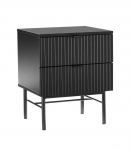 &Ouml;&ouml;kapp SEQUENCE 2-sahtliga 45x40xH55cm, must