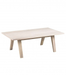 Diivanilaud A-LINE 130x70xH45cm, materjal: t&auml;ispuit/tammespoon, viimistlus: &otilde;litatud valge pigmendiga