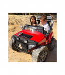 INJUSA 24V akutoitega Monster kaheistmeline LED-auto