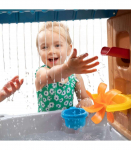 Step2 veelaud koos vihmuti, &auml;mbri ja lehtriga + loomad