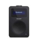 Sharp DR-430(BK) Digital Radio, FM/DAB/DAB+, Bluetooth 5.0, Midnight Black Sharp Digital Radio DR-430(BK) |