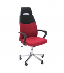 T&ouml;&ouml;tool DOMINIC 58x59xH113,5-121cm, punane/must