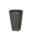 Lillepoti&uuml;mbris WICKER D28x40cm, hall