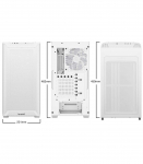 Case|BE QUIET|PURE BASE 501 LX|MidiTower|Case product features Transparent panel|Not included|ATX|MicroATX|MiniITX|Colour Whi
