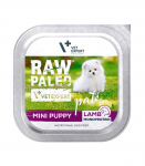 RAW PALEO P&acirc;te Mini Puppy Lamb - wet dog food - 150g