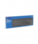 Savio KB-04 keyboard Home/Office USB QWERTY UK International Black