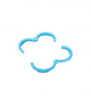 Protective cover + propeller cover SUNNYLIFE for DJI Avata 2 (blue)