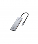 GEMBIRD 4-PORT USB 3.2 (GEN 2) TYPE-C HUB GREY