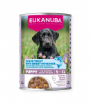 EUK DOG CAN LC PUP AB TRUT&SWPT 400G