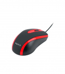 Havit HV-MS753 - universal computer mouse, red and black