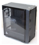 SALE OUT. Deepcool CC560 MESH V2 MID TOWER CASE, Black Deepcool CC560 MESH V2 Mid Tower ATX PS2 Black DAMAGED