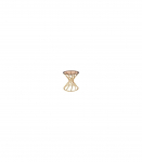 Kohvilaud OTTAVIA B merevaik/kuldne