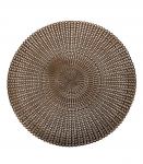 Lauamatt GLORIA, D42cm, kuldne