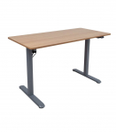 T&ouml;&ouml;laud ERGO LIGHT 1-mootoriga 120x60xH73-118cm, tamm/h&otilde;behall