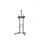 Goobay Floor stand 59508 TV Presentation Stand Pro (Size L) Adjustable Height, Tilt 37-70 " Black