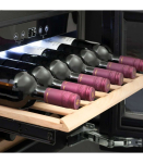 Caso Wine Cooler WineDeluxe E 18 Energy efficiency class G Built-in Bottles capacity 18 bottles Cooling type