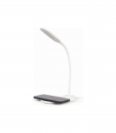Gembird Desk lamp with wireless charger TA-WPC10-LED-01-W
