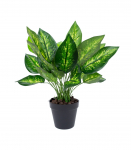 Kunsttaim DIEFFENBACHIA, H45cm, must pott