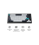 KEYBOARD WRL Q1 MAX RGB/CARBON BLACK Q1M-M4 KEYCHRON