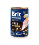 BRIT Premium by nature Fish with fish skin - wet dog food - 400g