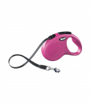 Flexi New CLASSIC 5 m Pink Dog Retractable lead