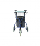 Practical tricycle walker with basket and bag