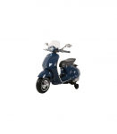 Blue Electric Scooter Vespa GTS 300