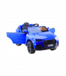 Audi Q7 Blue Painted Battery Car