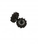 Kummirattad 8" HECHT 8001017