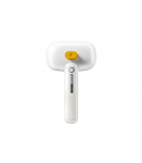 Rojeco hair grooming brush with steam function (white)