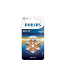Patarei Philips ZA13 1.4 V 6 tk Zinc Air (PR48)
