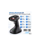 Wireless barcode scanner 1D 2D scanner stand USB