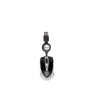 Verbatim 49020 Go Mini Optical Travel Mouse, Ambidextrous, Optical, USB Type-A, 1000 DPI, Black