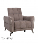 Tugitool CATHY elektriline recliner 96x100xH100, helepruun