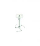EDBAK Ceiling mount PM1W-B Maximum weight (capacity) 15 kg White