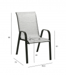 Tool DUBLIN 55,5x73xH90cm, h&otilde;behall