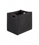 Kast MAX FELT-1, 40x32xH37cm, tumehall vilt, k&auml;epidemetega