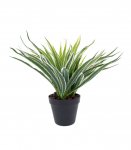 Kunsttaim GREEN GRASS, H30cm, must pott