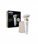 Braun Epilator 9-011 3D Silk-epil 9 Flex Operating time (max) 50 min Number of power levels 2 Wet & Dry |