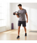 HL05 3in1 ADJUSTABLE DUMBBELL WITH PUSH-UP BAR AND KETTLEBELL FUNCTION HMS