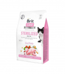 BRIT Care Grain-Free Sterilized Sensitive - dry cat food - 400 g