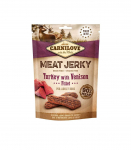 CARNILOVE Meat Jerky Turkey with Venison - dog snack - 100 g