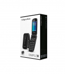 MaxCKruger & Matz Phone for seniors KM0929 7,11 cm (2,8") 108,5 g Black